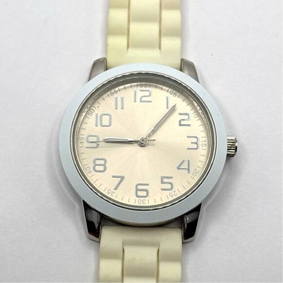 White Retro Men's Watch - Picture 3 of 5